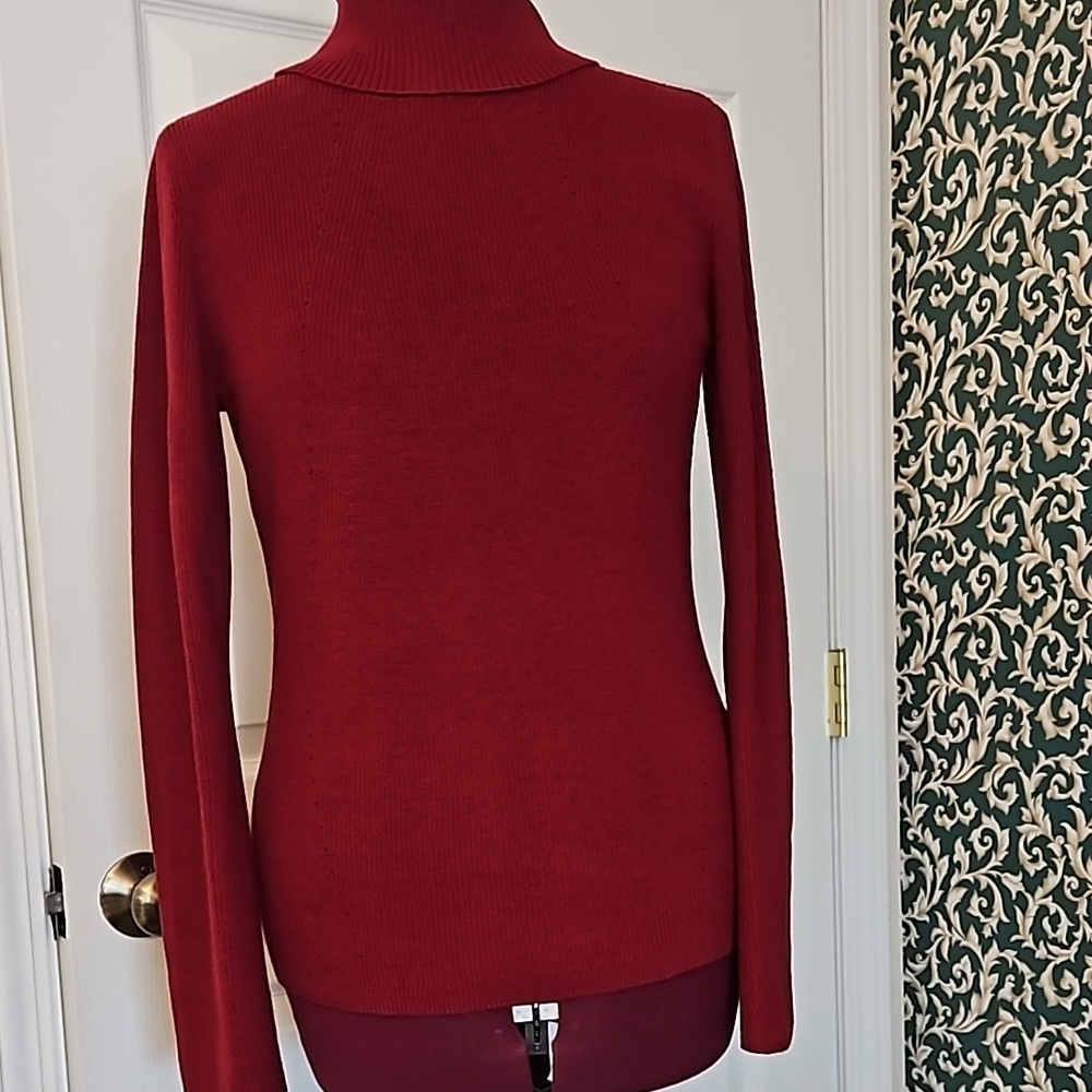 WHBM elegant Red Women's Sweater, M